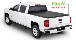GMC Sierra Tonneau Cover - Tonno Pro - Lo-Roll Vinyl - `15-`19